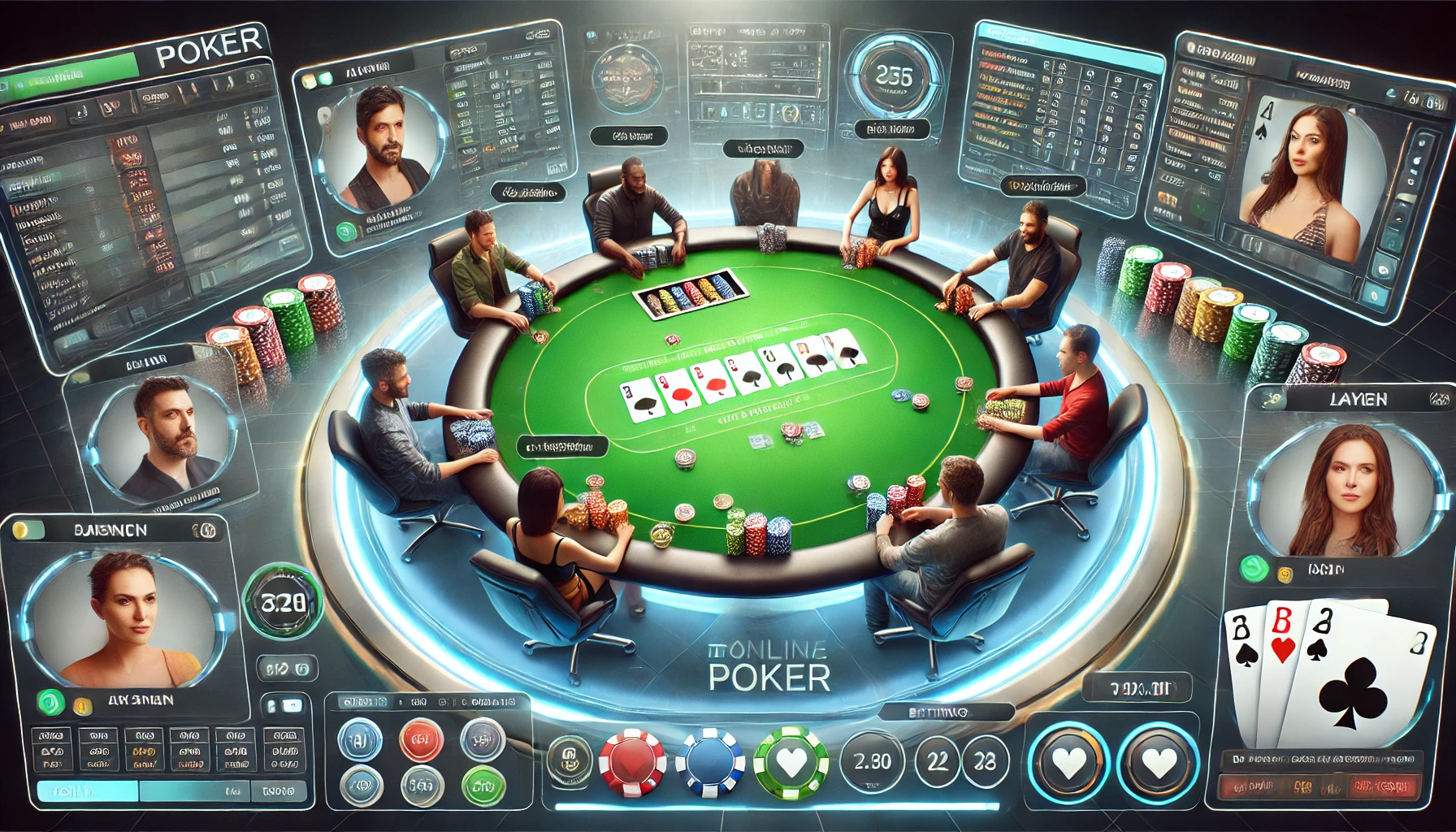 Poker Online Modern Berbasis Analisis Permainan