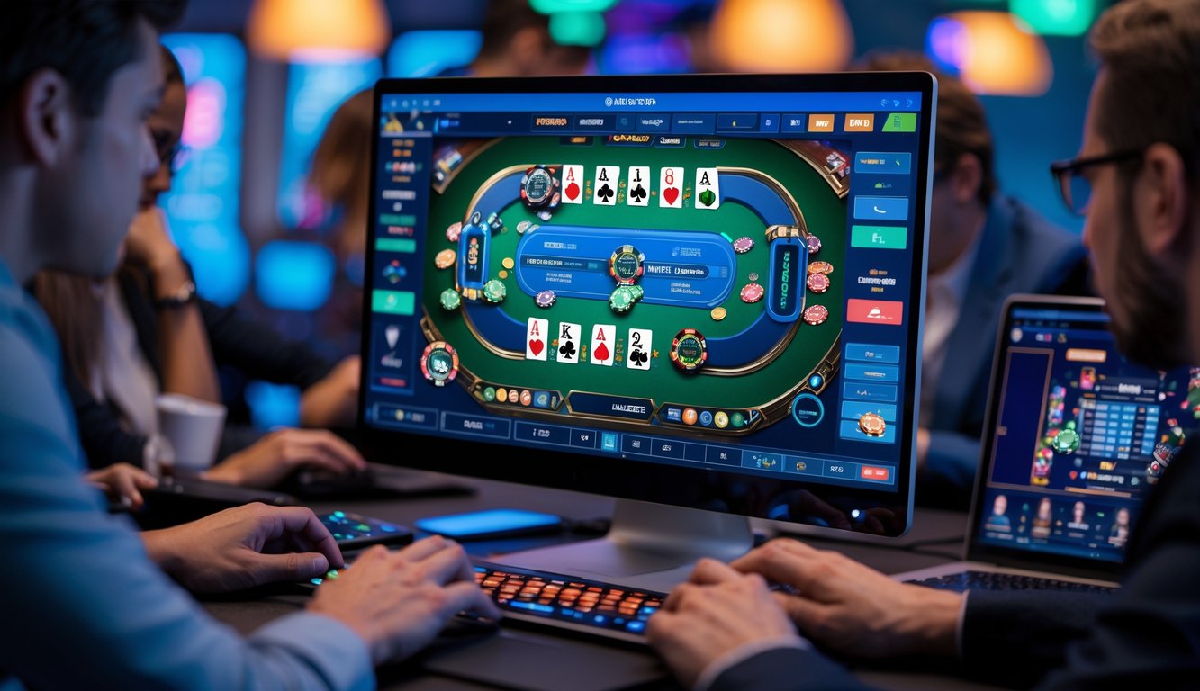 Poker Online Dengan Sistem Permainan Berlapis dan Dinamis