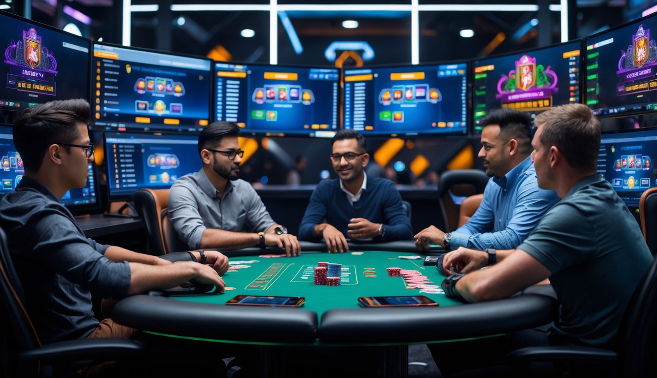 Judi Poker Online Sebagai Arena Adu Taktik Pemain Aktif